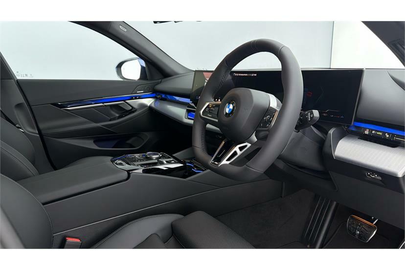 BMW 5 Series 520I M Sport Pro FY26WVV Blue #6