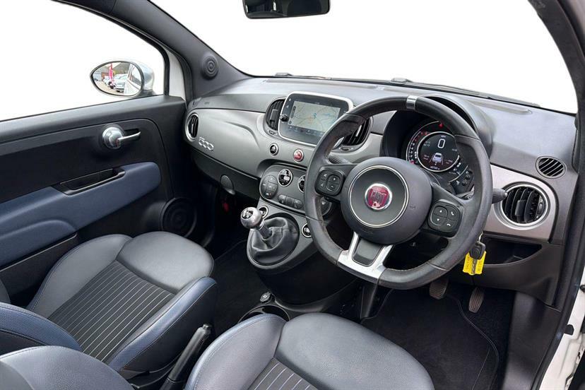 Fiat 500 1.2 Rock Star AY19JHJ White #6