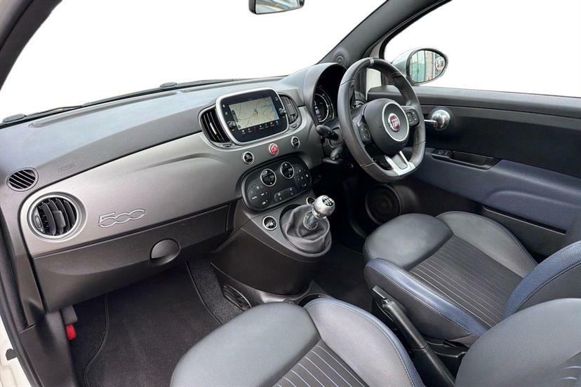 Fiat 500 1.2 Rock Star AY19JHJ White #2