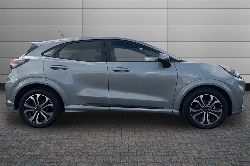 Ford Puma 1.0 Ecoboost Hybrid Mhev St-line Dct LY72NRJ Silver #4