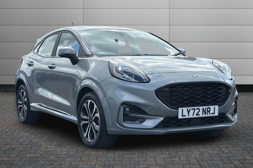 Ford Puma 1.0 Ecoboost Hybrid Mhev St-line Dct Silver