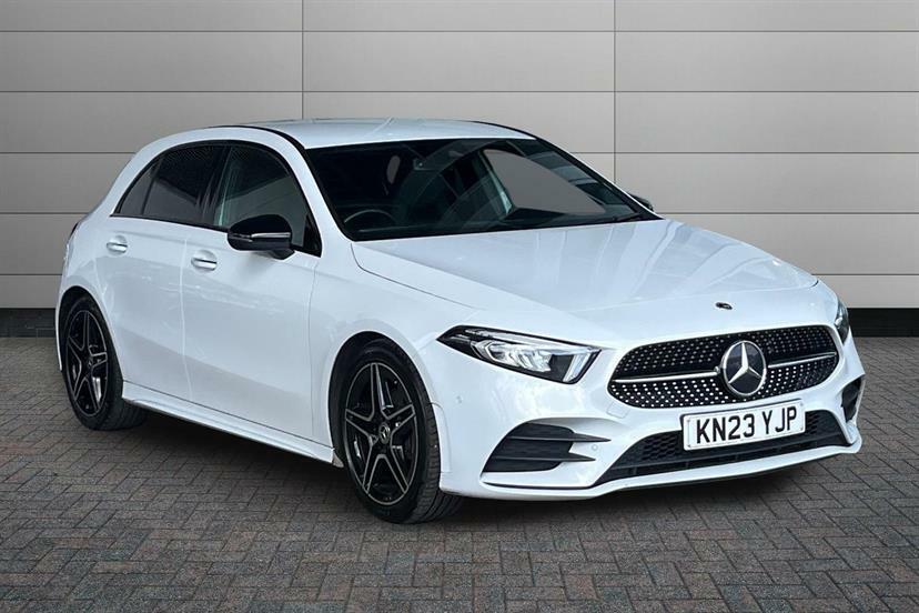 Mercedes-Benz A Class A180 Amg Line Premium White