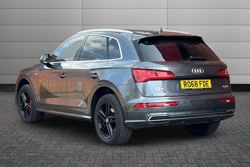 Audi Q5 2.0 Tdi Quattro S Line S Tronic Tech Pack RO68FDE Grey #3