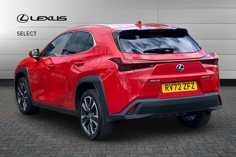 Lexus UX 250H 2.0 Cvt Without Nav RV72ZFZ Red #3