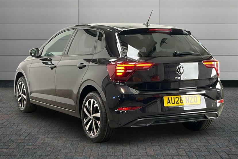 Volkswagen Polo 1.0 Tsi Match Dsg AU26NZO Black #3