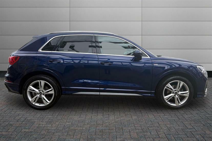 Audi Q3 35 Tdi S Line S Tronic GF22XZM Blue #4