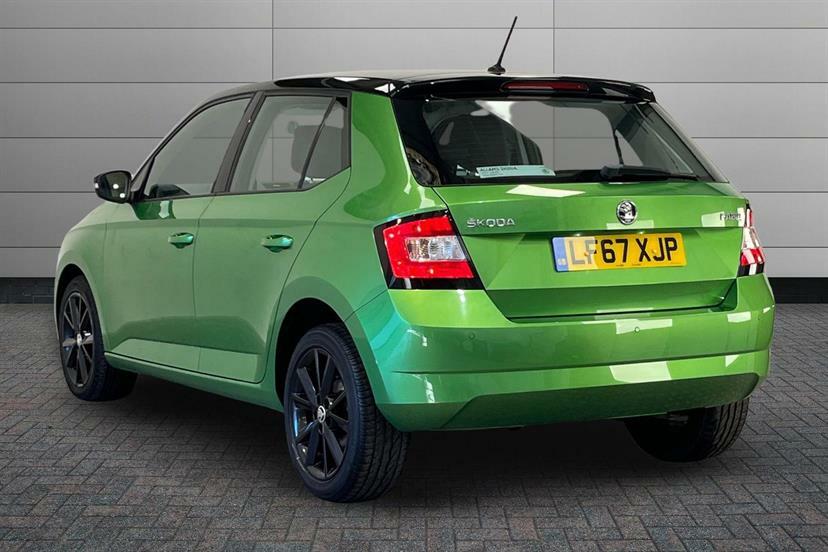 Skoda Fabia 1.0 Tsi Colour Edition LF67XJP Green #3