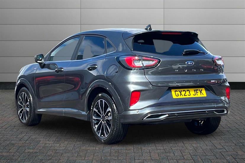 Ford Puma 1.0 Ecoboost Hybr Mhev 155 St-line Vignale Dct GX23JFK Grey #3