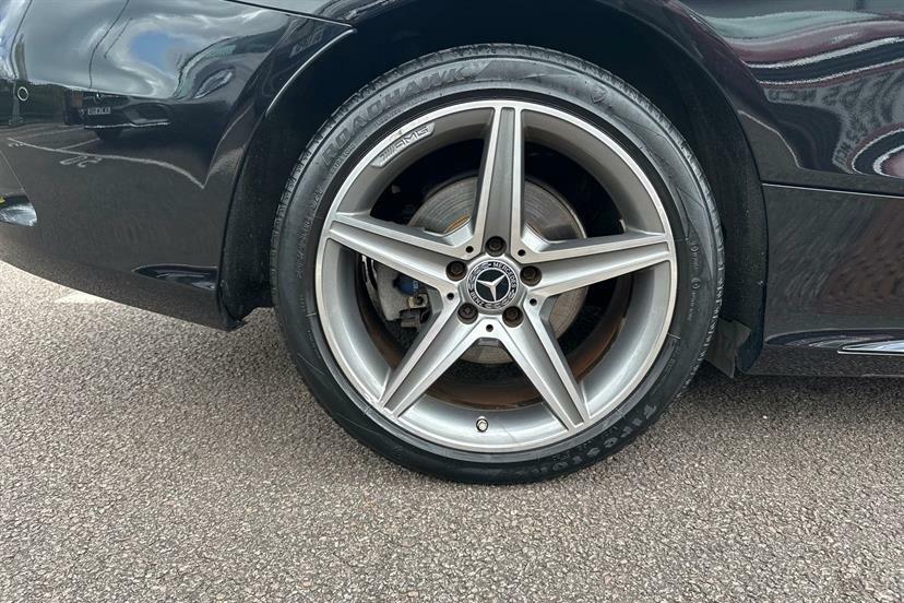 Mercedes-Benz C Class C220d Amg Line KT18GAA Black #4
