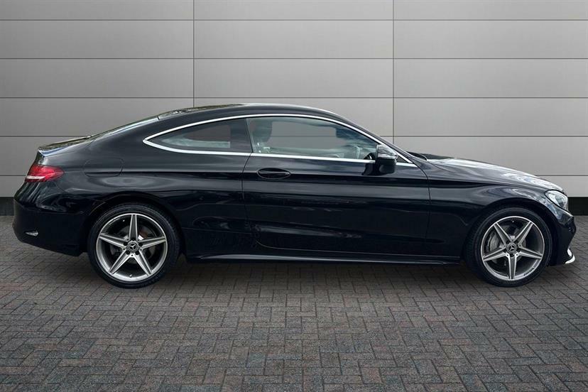 Mercedes-Benz C Class C220d Amg Line KT18GAA Black #3