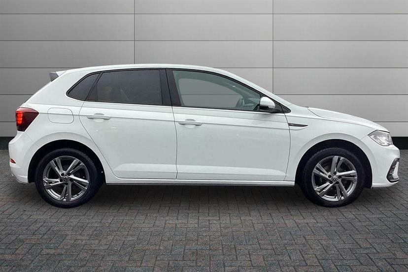 Volkswagen Polo 1.0 Tsi R-line DF75FGZ White #4