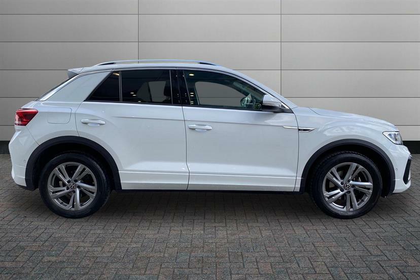 Volkswagen T-Roc 1.5 Tsi R-line MW23UPC White #4