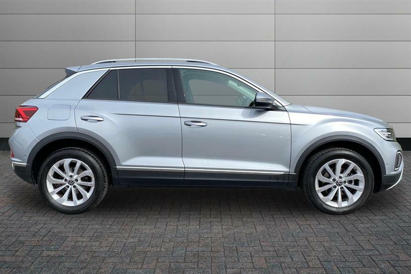Volkswagen T-Roc 1.5 Tsi Style GD25KWF Silver #4