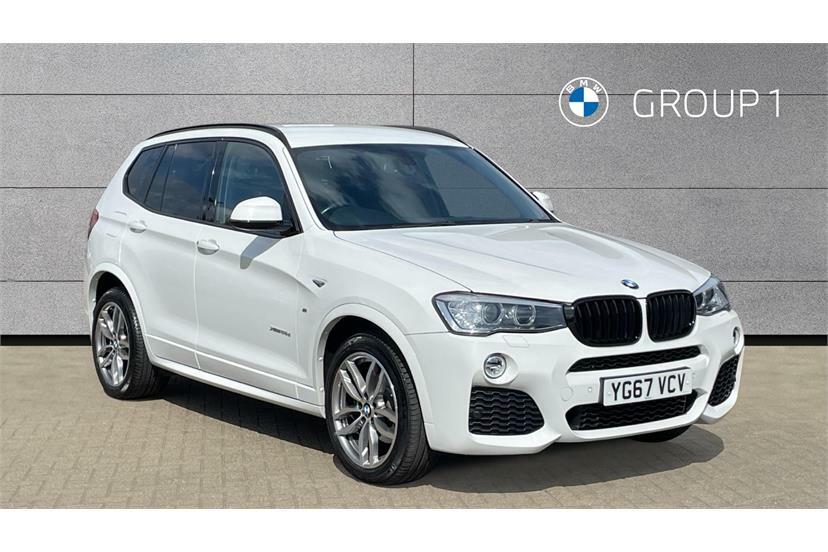 BMW X3 Xdrive35d M Sport Step White
