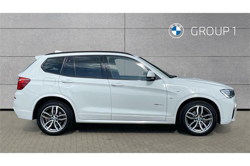 BMW X3 Xdrive35d M Sport Step YG67VCV White #3
