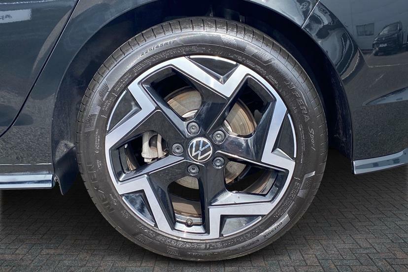 Volkswagen Golf 1.5 Etsi 150 R-line Dsg WO25LHA Black #5