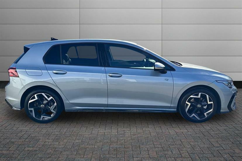 Volkswagen Golf 2.0 Tdi 150 R-line Dsg Silver #4
