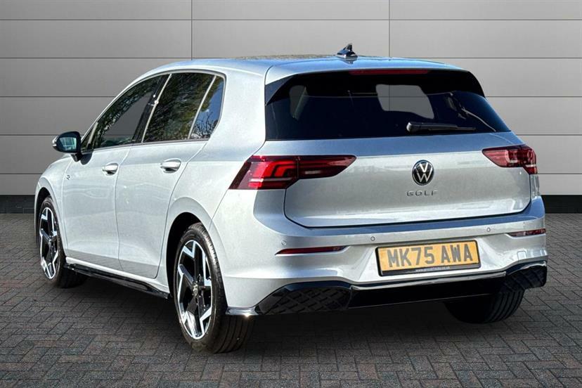 Volkswagen Golf 2.0 Tdi 150 R-line Dsg Silver #3