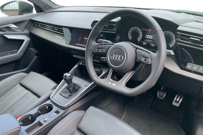 Audi A3 1.5 Tfsi 150 Black Edition Tech Pack EJ75KWG Blue #6