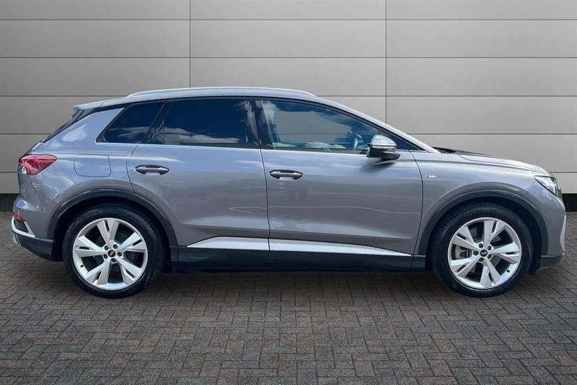 Audi Q4 E Tron 220Kw 50 Quattro 82Kwh S Line Cs FT72HCL Grey #4