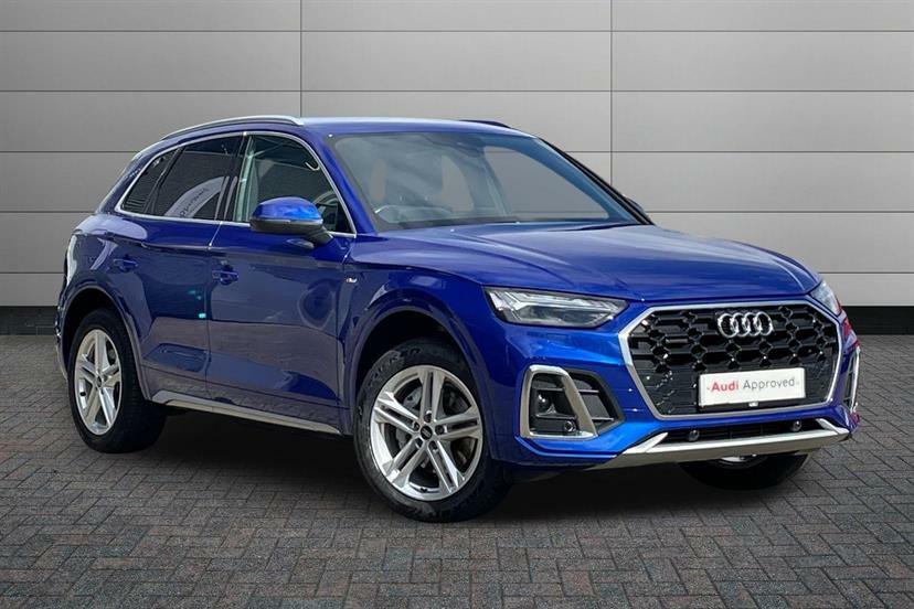 Audi Q5 45 Tfsi Quattro S Line S Tronic Blue