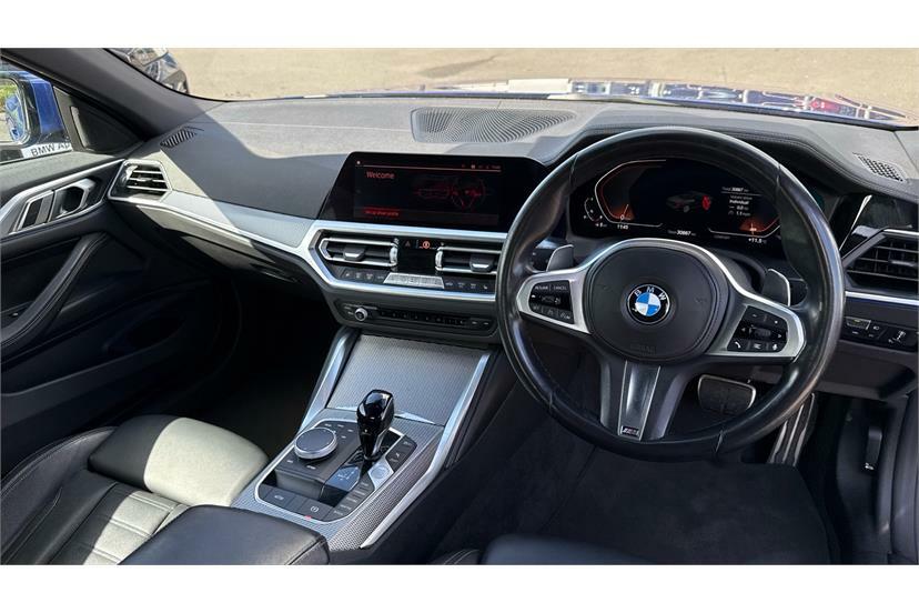BMW 4 Series 420I M Sport Step AE23OCX Blue #4