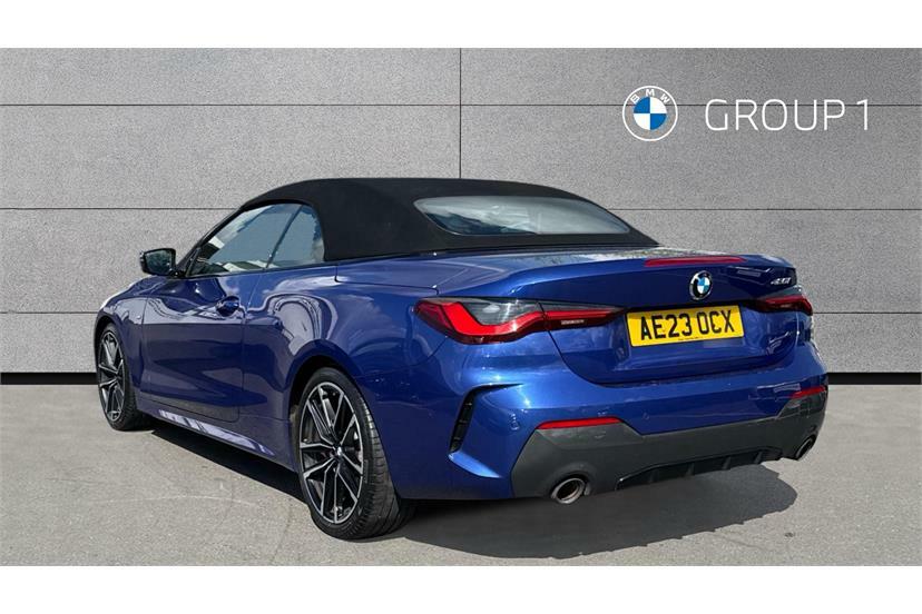 BMW 4 Series 420I M Sport Step AE23OCX Blue #2