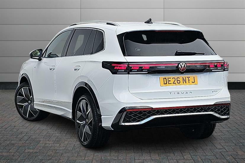 Volkswagen Tiguan 1.5 Etsi 150 R-line Dsg DE26NTJ White #3