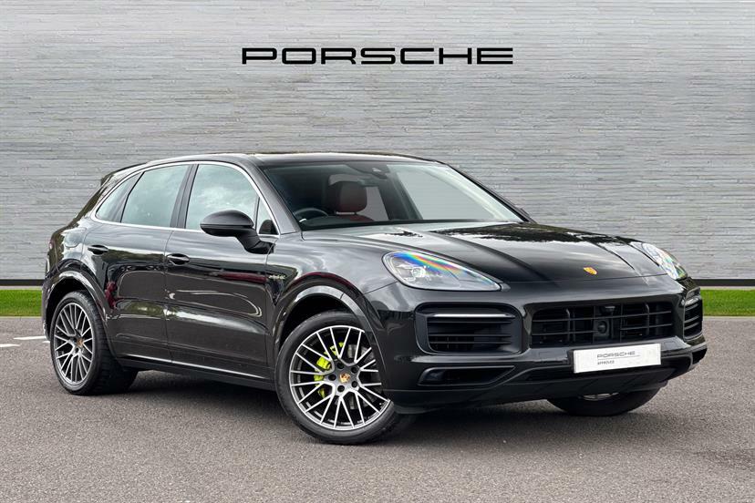 Porsche Cayenne E-hybrid Tiptronic S Black