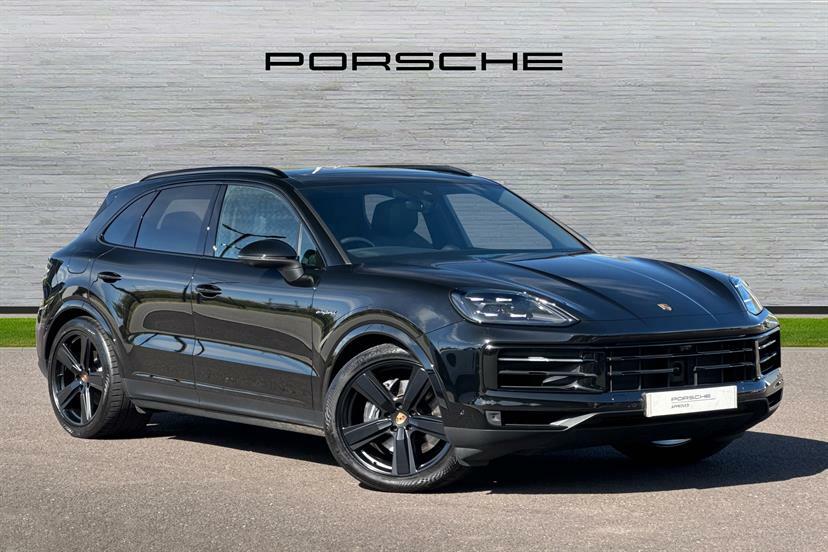 Porsche Cayenne E-hybrid Tiptronic S Black