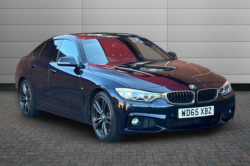 BMW 4 Series 420D 190 M Sport Professional Media Black