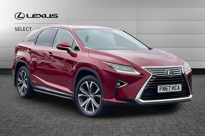 Lexus RX 450H 3.5 Luxury Cvt Red