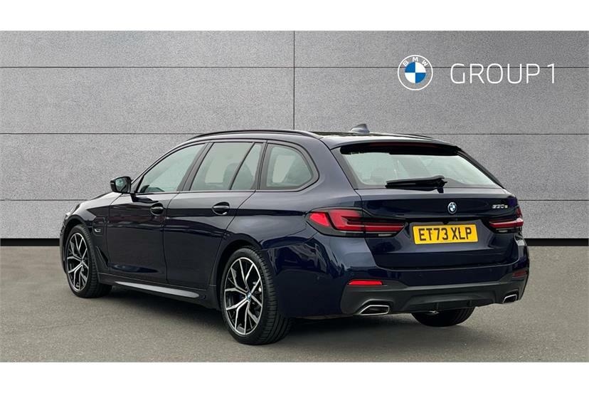 BMW 5 Series 530E M Sport Tech Pack Blue #2
