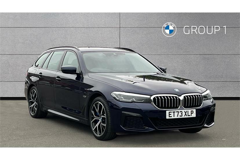 BMW 5 Series 530E M Sport Tech Pack Blue