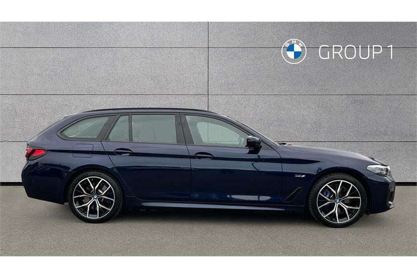 BMW 5 Series 530E M Sport Tech Pack Blue #3