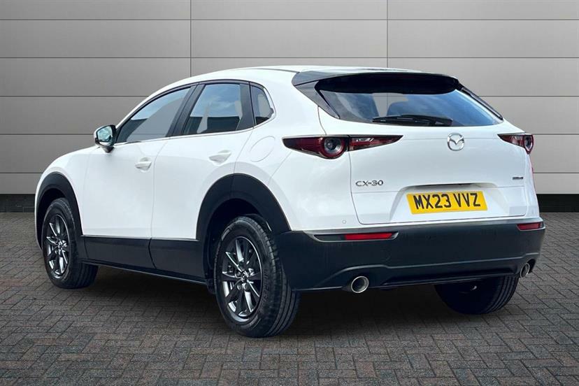 Mazda CX-30 2.0 E-skyactiv X Mhev Se-l Lux MX23VVZ White #3