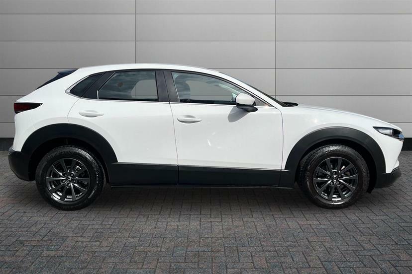 Mazda CX-30 2.0 E-skyactiv X Mhev Se-l Lux MX23VVZ White #4