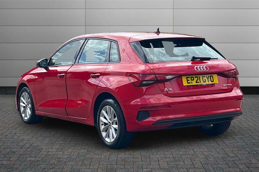 Audi A3 30 Tfsi Technik S Tronic Red #3
