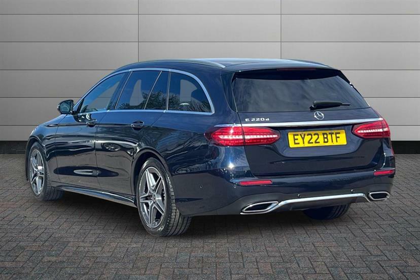 Mercedes-Benz E Class E220d 200 Amg Line 9G-tronic EY22BTF Blue #3