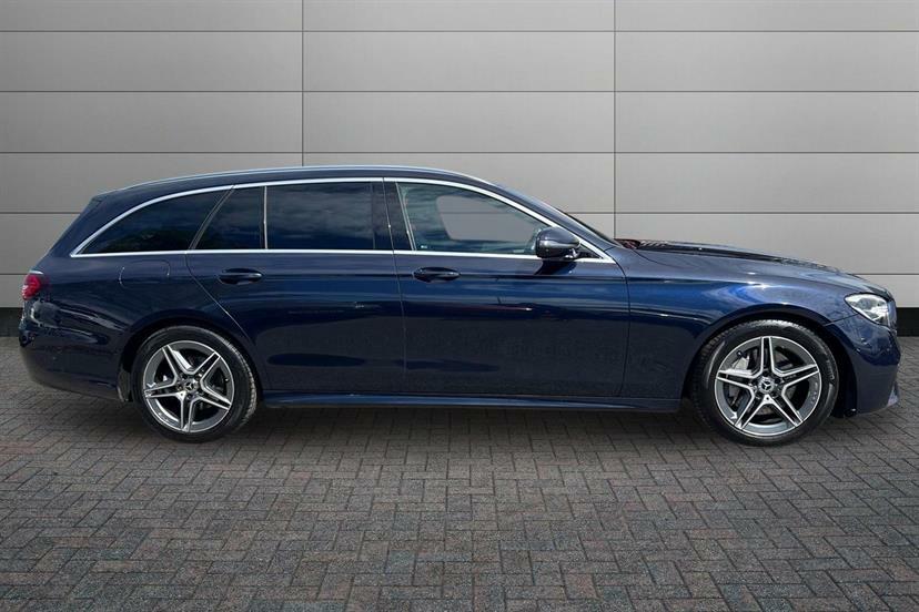 Mercedes-Benz E Class E220d 200 Amg Line 9G-tronic EY22BTF Blue #4