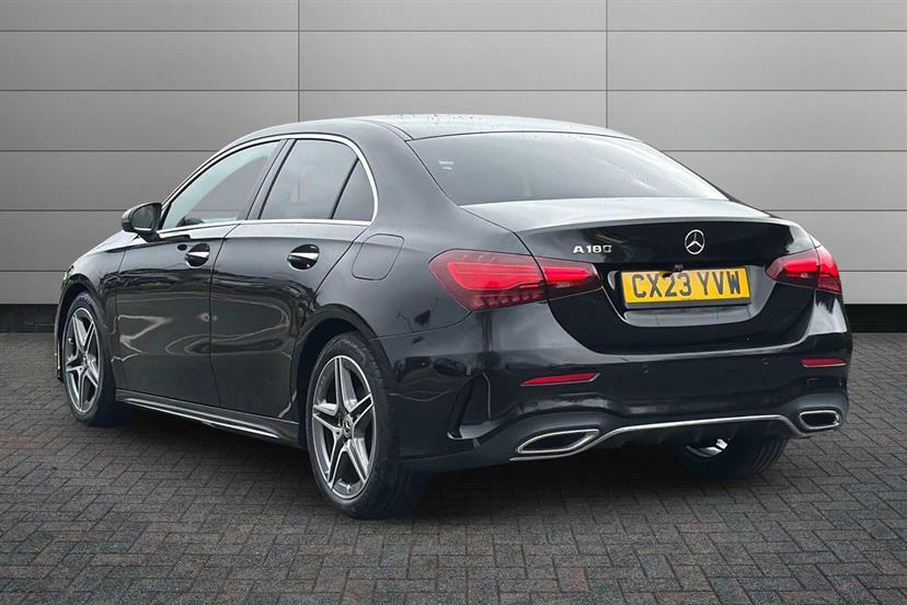 Mercedes-Benz A Class A180 Amg Line Executive CX23YVW Black #2