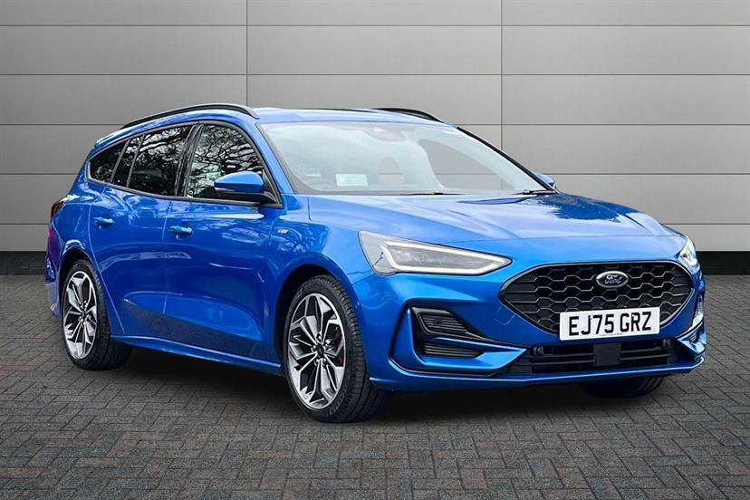 Ford Focus 1.0 Ecoboost Hybrid Mhev 155 St-line X Blue