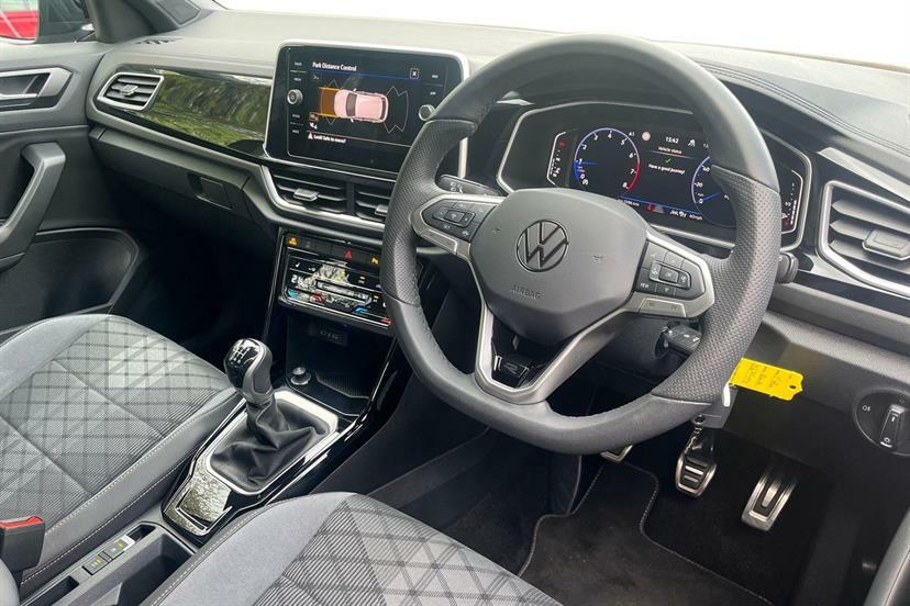 Volkswagen T-Roc 1.5 Tsi R-line KS25TFY Black #6
