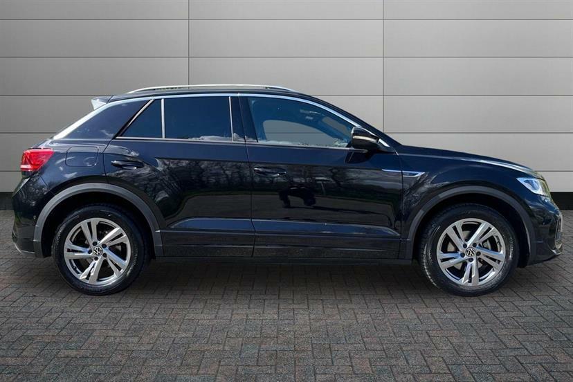 Volkswagen T-Roc 1.5 Tsi R-line KS25TFY Black #4