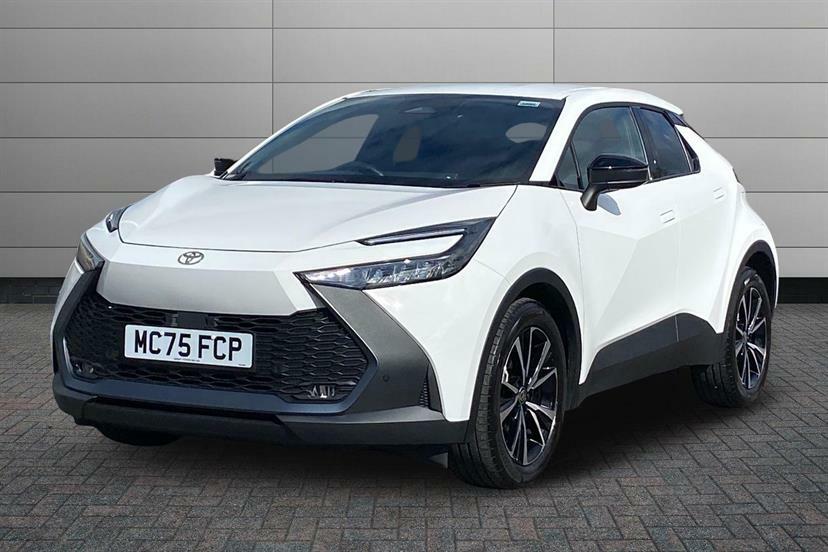 Toyota C-Hr 1.8 Hybrid Design Cvt White #3