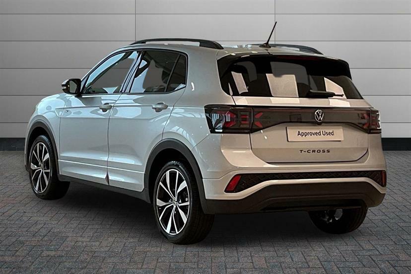 Volkswagen T-Cross 1.0 Tsi Black Edition Dsg EK26TVF Silver #3