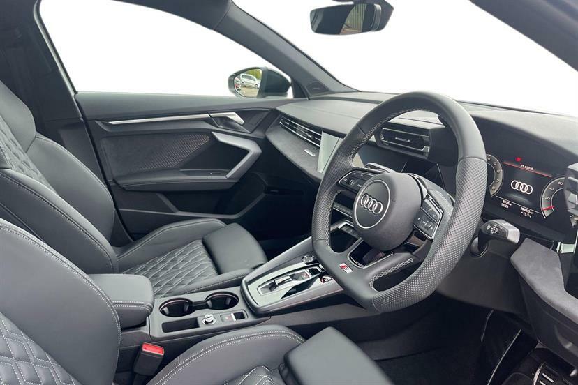 Audi A3 S3 Tfsi Black Edition Quattro S Tronic DC74WCG White #6
