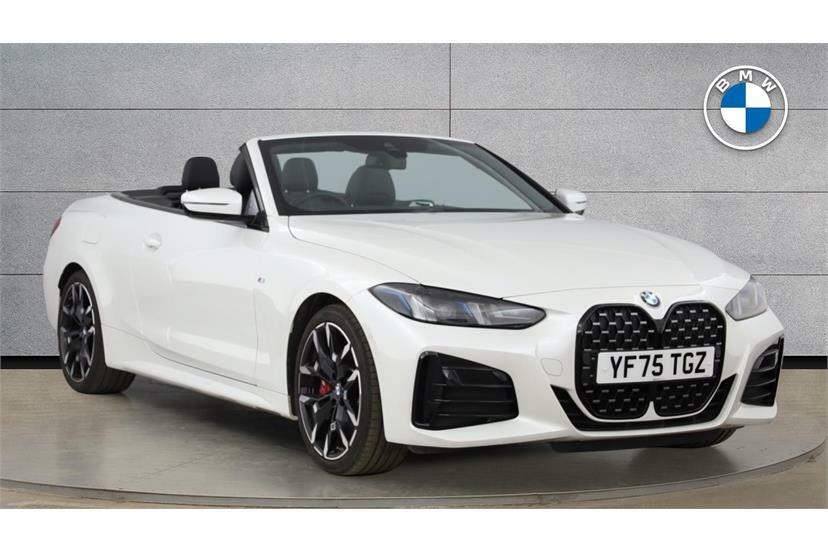 BMW 4 Series 420I M Sport Step White