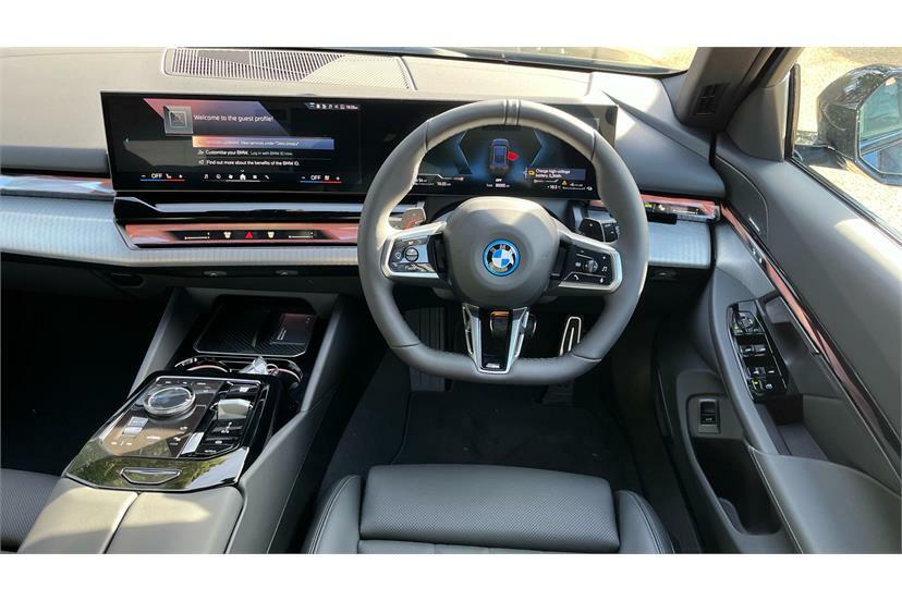 BMW 5 Series 530E M Sport Pro AE26LRK Black #5