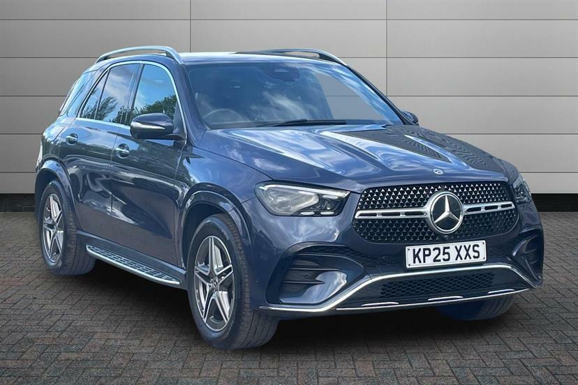 Mercedes-Benz GLE Class 450D 4Matic Amg Line 9G-tronic 7 Seat Blue